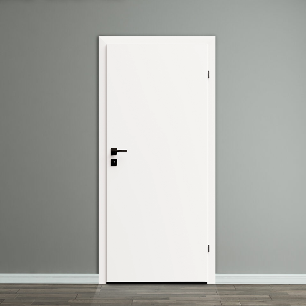 STANDART 10 бяла Стандарт 10 бял мат – Интериорна врата - Image 1